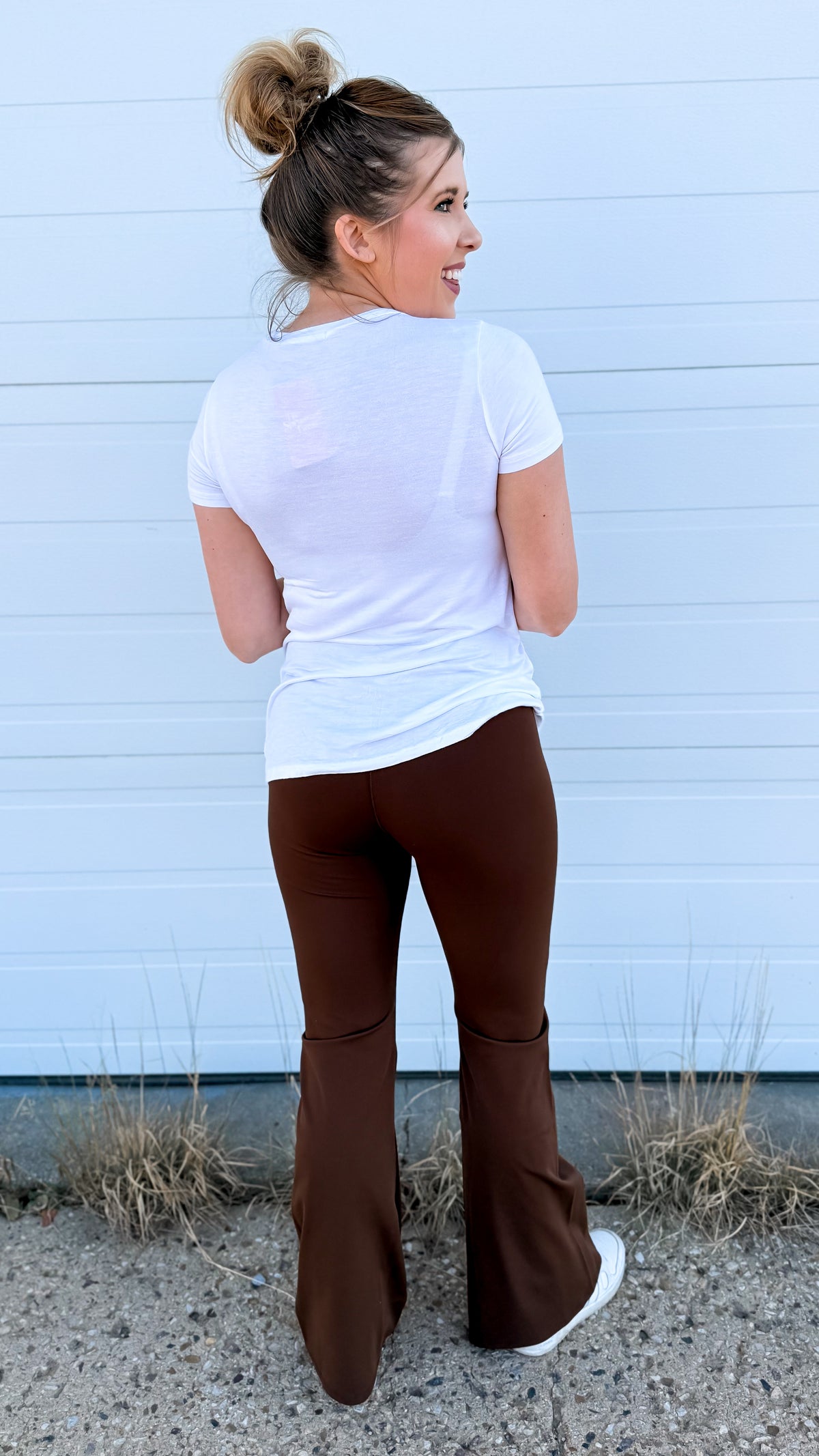Andi Leggings: Brown