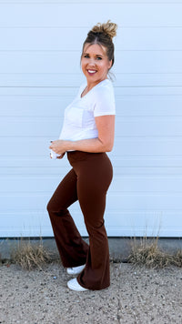 Andi Leggings: Brown