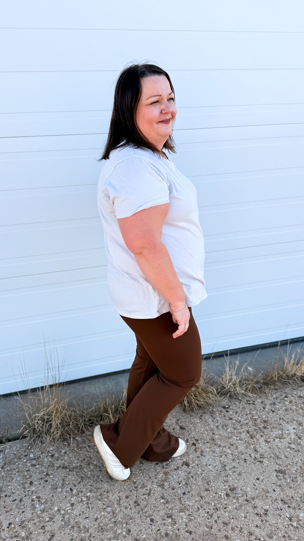 Andi Leggings: Brown
