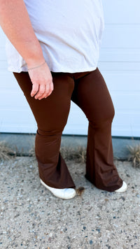 Andi Leggings: Brown