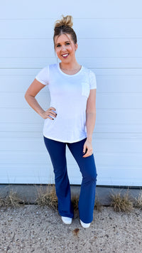 Andi Leggings: Denim Blue