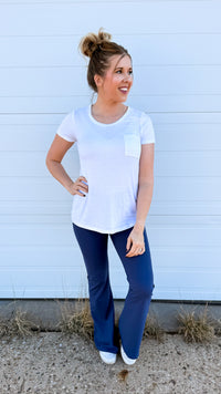 Andi Leggings: Denim Blue