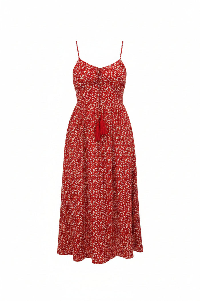 Penelope Sundress | Red