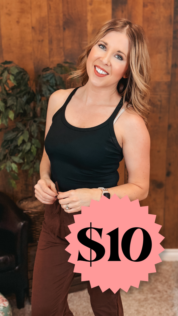 Sabrina Tank Top | Black *SALE*