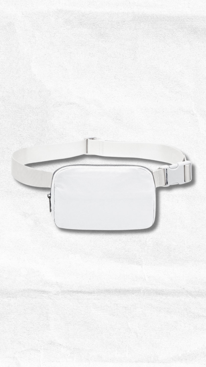 Louann Belt Bag | White