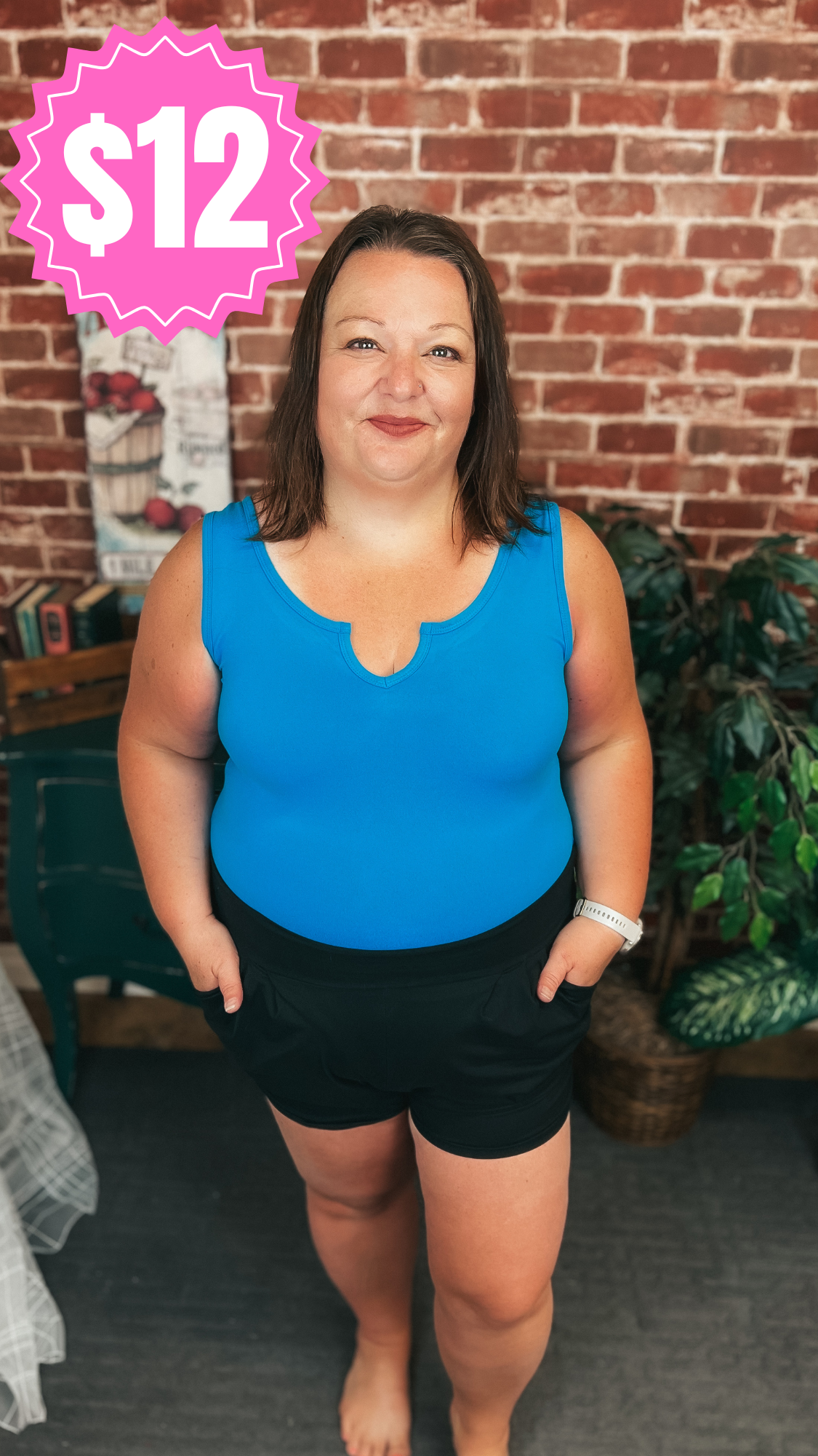 Mylie V-Neck Bodysuit | Sky Blue *SALE*