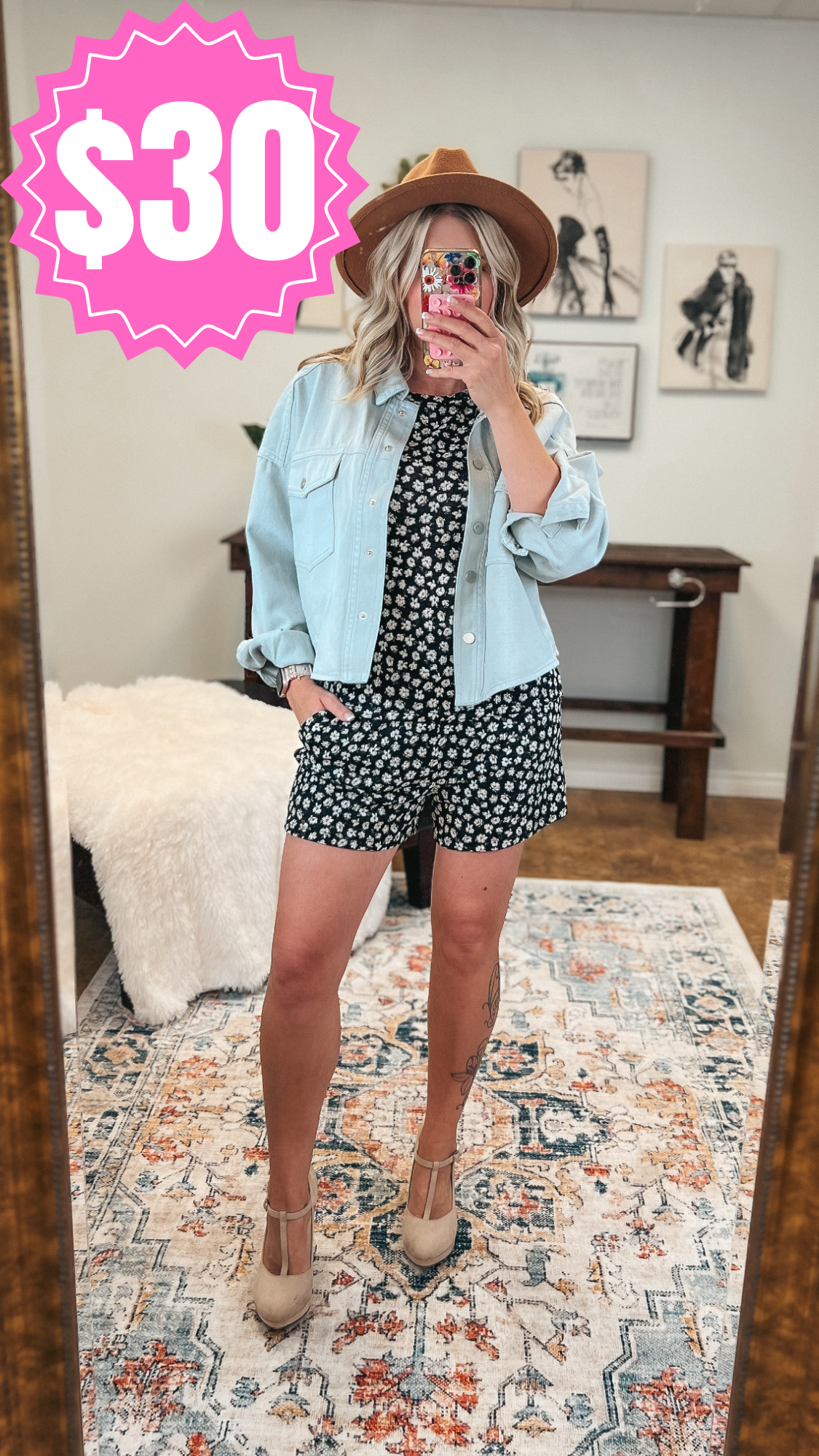 Farren Shorts Lounge Set | Black *SALE*