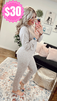 Lisa Lounge Set | Mocha Leopard *SALE*