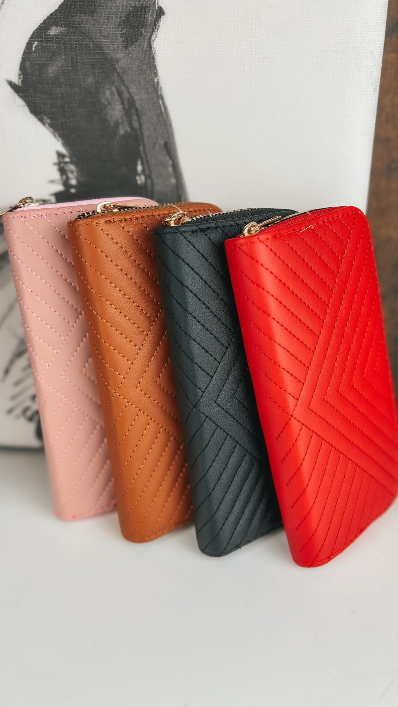 Quilted Wallet *4 Colors*