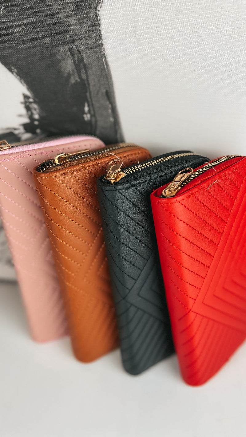 Quilted Wallet *4 Colors*