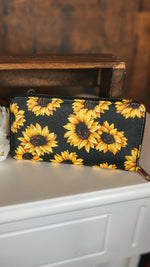 Sunflower Wallet Purse: 4 Colors