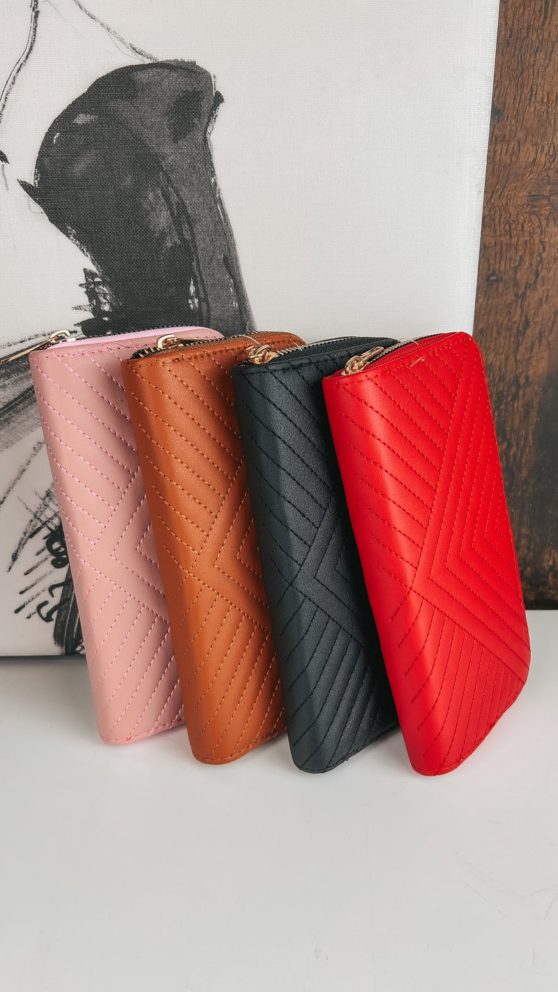 Quilted Wallet *4 Colors*