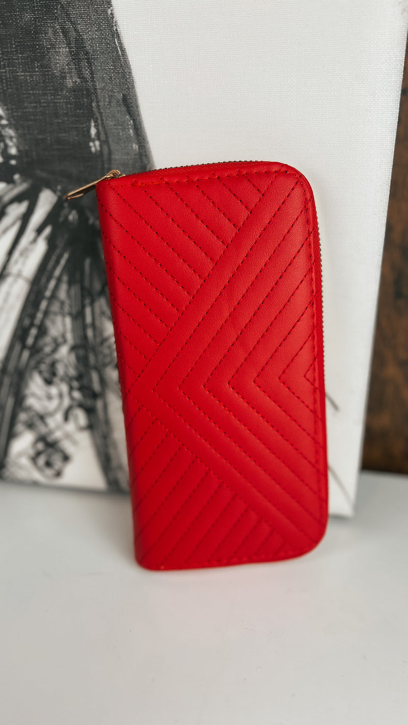 Quilted Wallet *4 Colors*