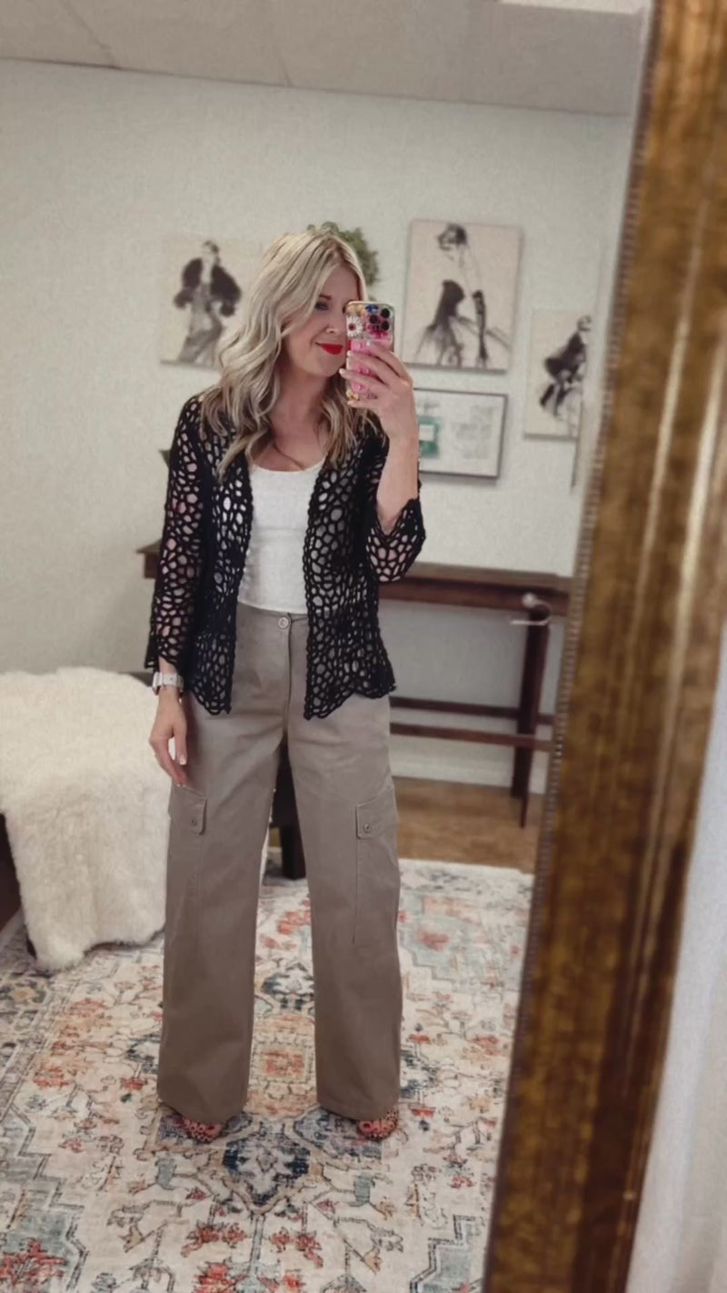 Rylyn Cargo Pants: Mocha *SALE*