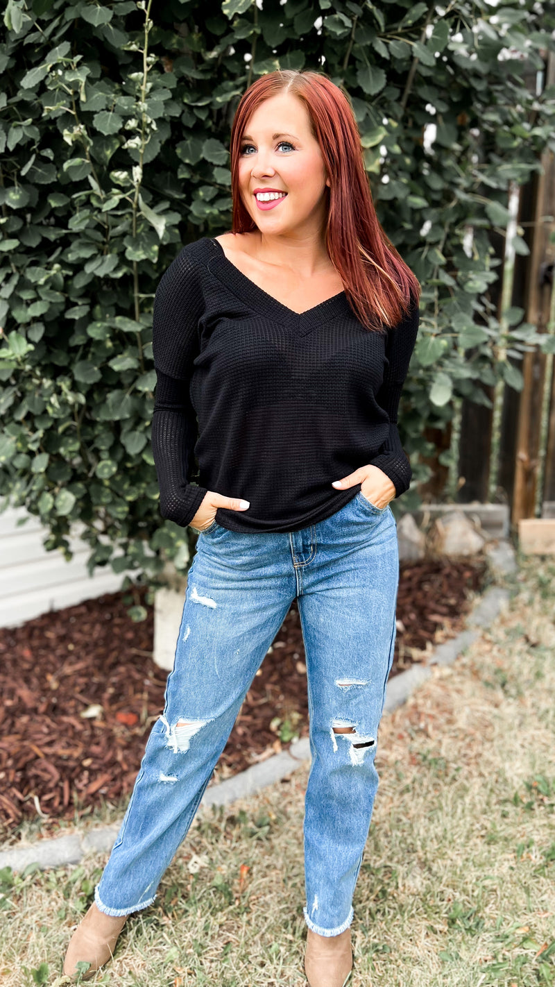 Spencer High-rise Boyfriend Denim