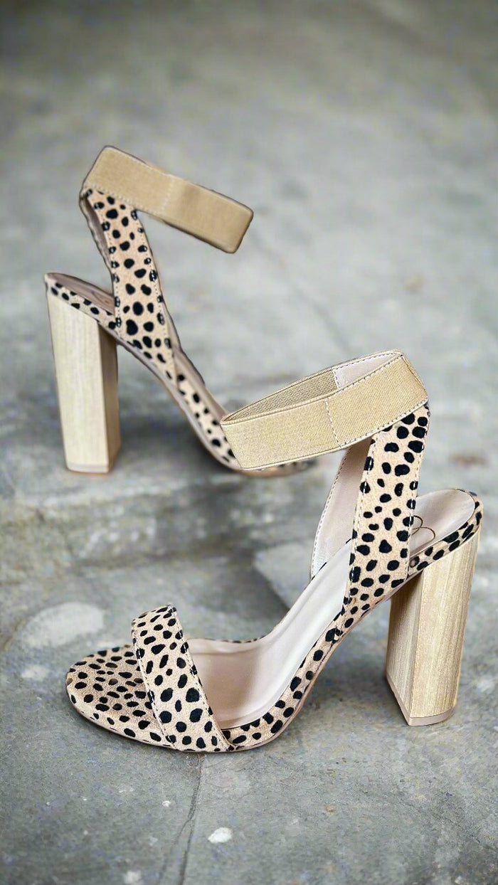 Zara Leopard Heel