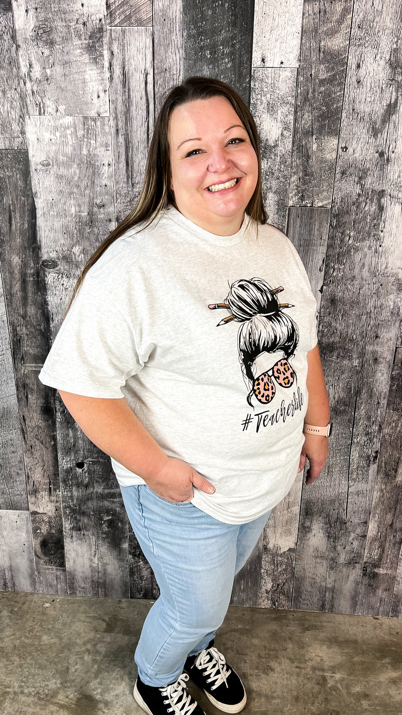 Teacher Life Graphic Tee