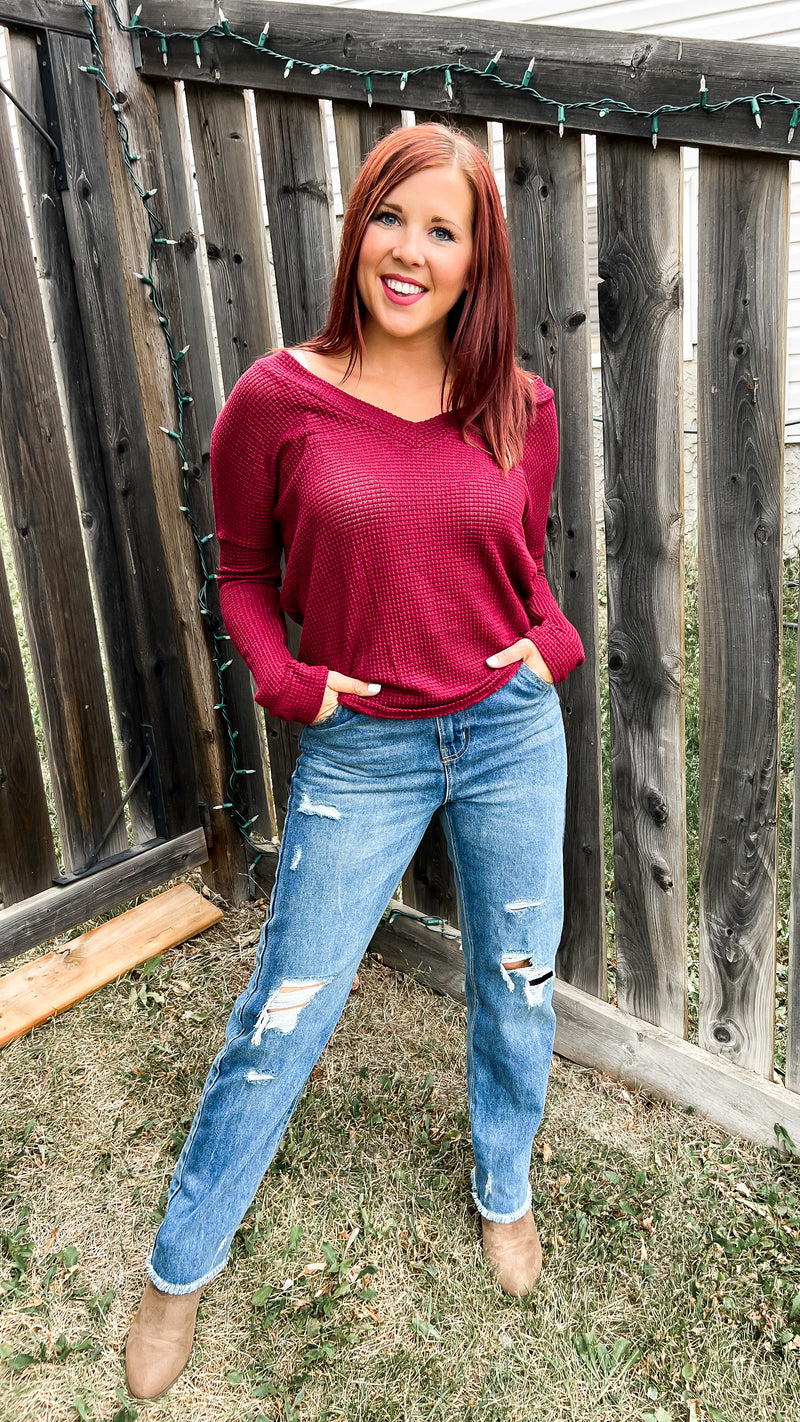 Spencer High-rise Boyfriend Denim