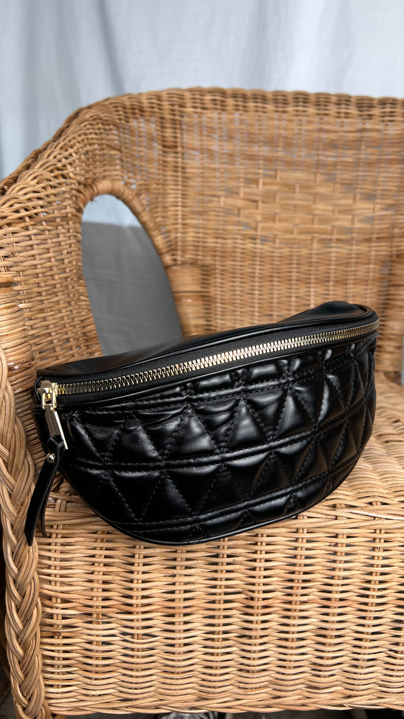 Kay Bum Bag: Black