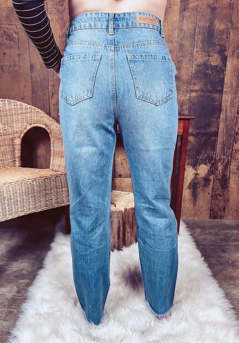 Spencer High-rise Boyfriend Denim