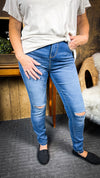Dayton High Rise: Medium Wash- Denim
