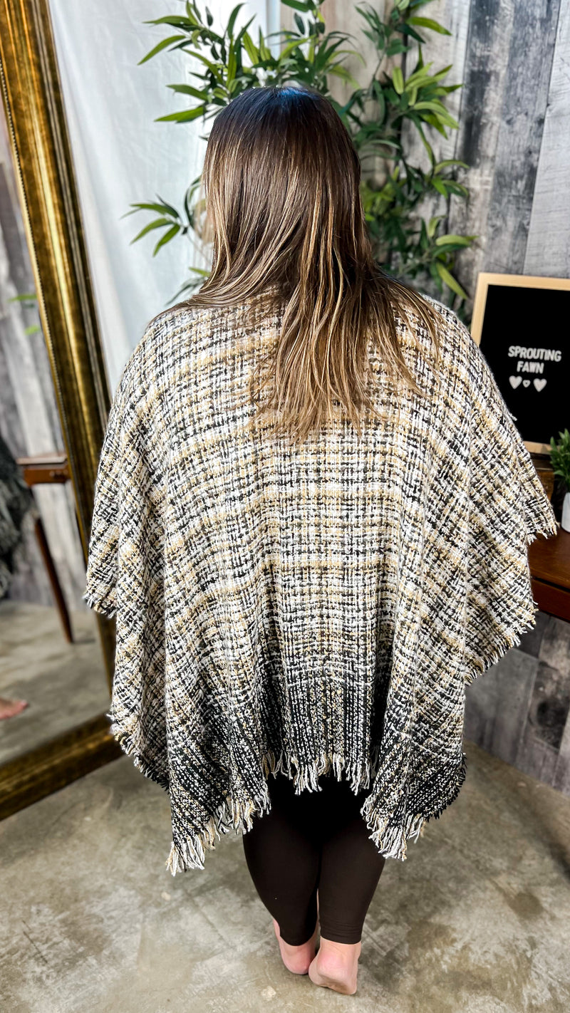 Ayesha Knit Blanket Kimono