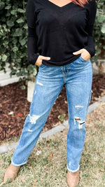 Spencer High-rise Boyfriend Denim