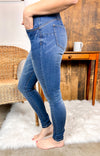 Blake High Rise Denim: Medium Wash