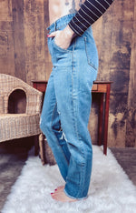 Spencer High-rise Boyfriend Denim