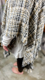 Ayesha Knit Blanket Kimono