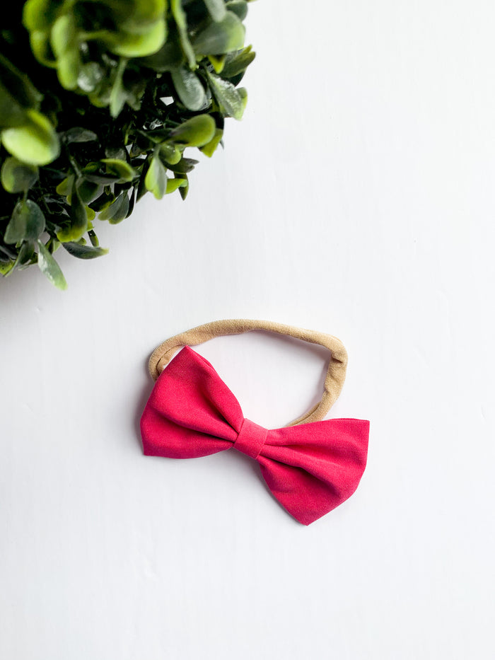 The Emily Headband: Fuchsia