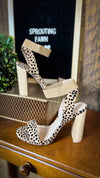 Zara Leopard Heel