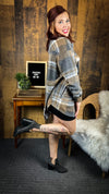 Hannah Studded Booties: Grey